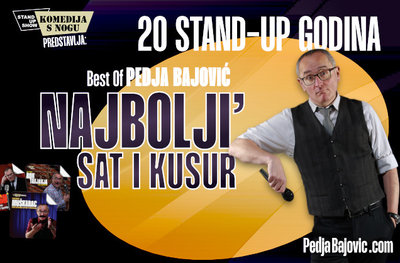 PEDJA BAJOVIĆ: 20 STAND-UP GODINA