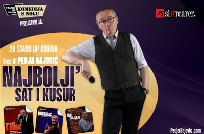 PEDJA BAJOVIĆ: 20 STAND-UP GODINA